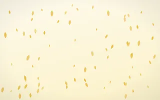 Buttercream Petals II — light gold, yellow and white floral background, variation II