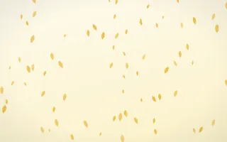 Buttercream Petals III — light gold, yellow and white floral background, variation III