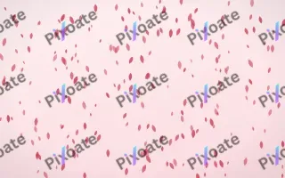 Cherry Soda Petals Dense — light red and white floral background