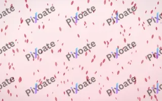 Cherry Soda Petals Dense II — light red and white floral background, variation II