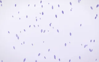 Lilac Frost Petals III — light blue and white floral background, variation III