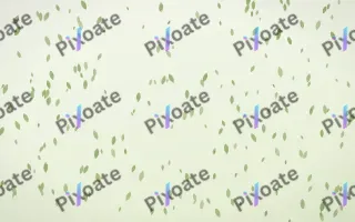 Matcha Latte Petals Dense III — light green and white floral background, variation III