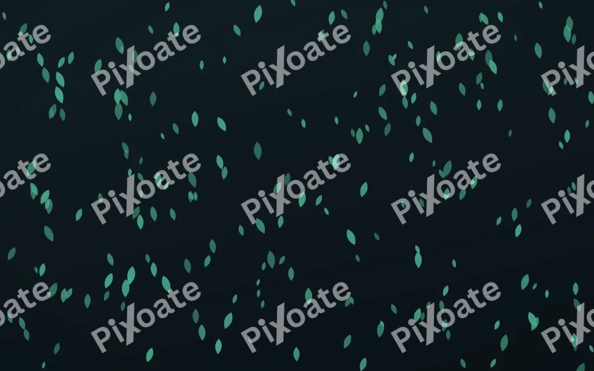 Midnight Garden Petals Dense — dark green and black floral background