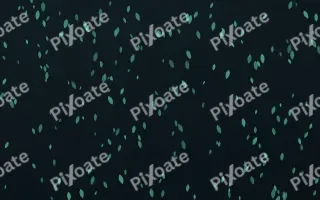Midnight Garden Petals Dense III — dark green and black floral background, variation III