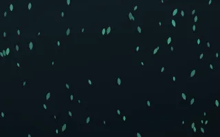 Midnight Garden Petals II — dark green and black floral background, variation II