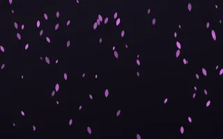 Neon Noir Petals — dark purple, teal and black floral background