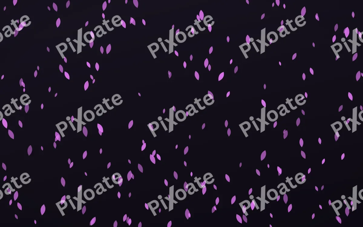 Neon Noir Petals Dense — dark purple, teal and black floral background