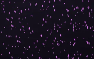 Neon Noir Petals Dense II — dark purple, teal and black floral background, variation II
