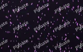 Neon Noir Petals Dense II — dark purple, teal and black floral background, variation II
