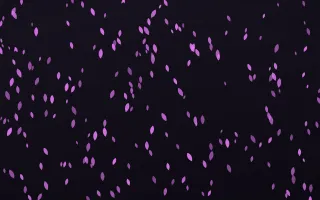 Neon Noir Petals Dense III — dark purple, teal and black floral background, variation III