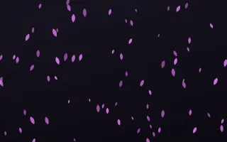 Neon Noir Petals II — dark purple, teal and black floral background, variation II