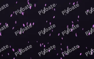 Neon Noir Petals II — dark purple, teal and black floral background, variation II
