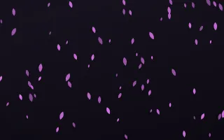 Neon Noir Petals III — dark purple, teal and black floral background, variation III