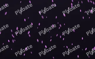 Neon Noir Petals III — dark purple, teal and black floral background, variation III