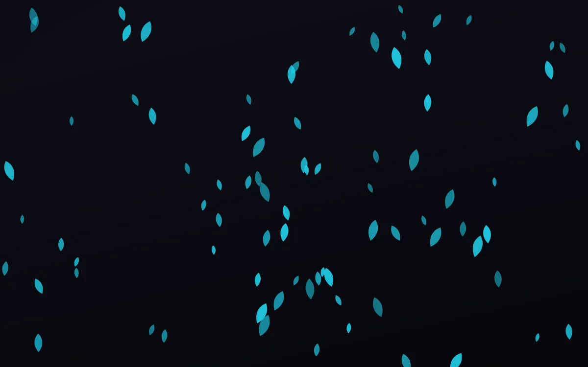 Neonline Petals — dark teal, pink and black floral background