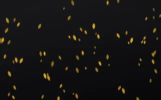 Noir Gold Petals II Noir Gold Petals II — dark gold, brown and black floral background, variation II