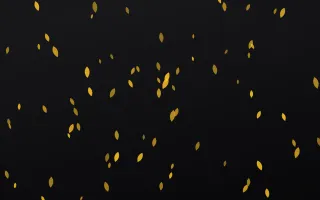 Noir Gold Petals III Noir Gold Petals III — dark gold, brown and black floral background, variation III