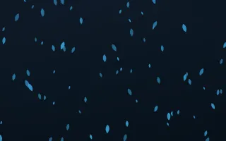Ocean Ink Petals — dark blue floral background