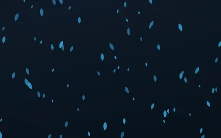 Ocean Ink Petals — dark blue floral background