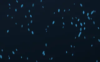 Ocean Ink Petals III — dark blue floral background, variation III