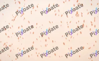 Peach Fuzz Petals Dense — light orange and white floral background