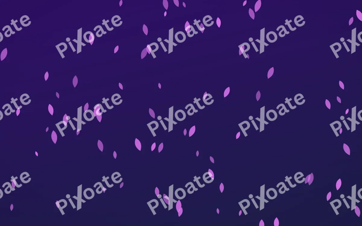 Plum Petals — dark purple floral background