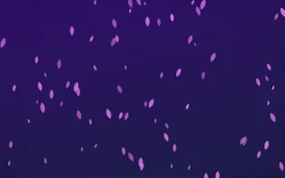 Plum Petals — dark purple floral background