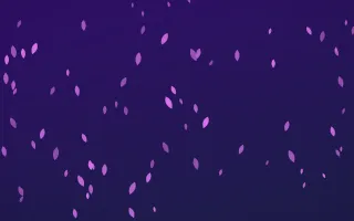 Plum Petals II — dark purple floral background, variation II