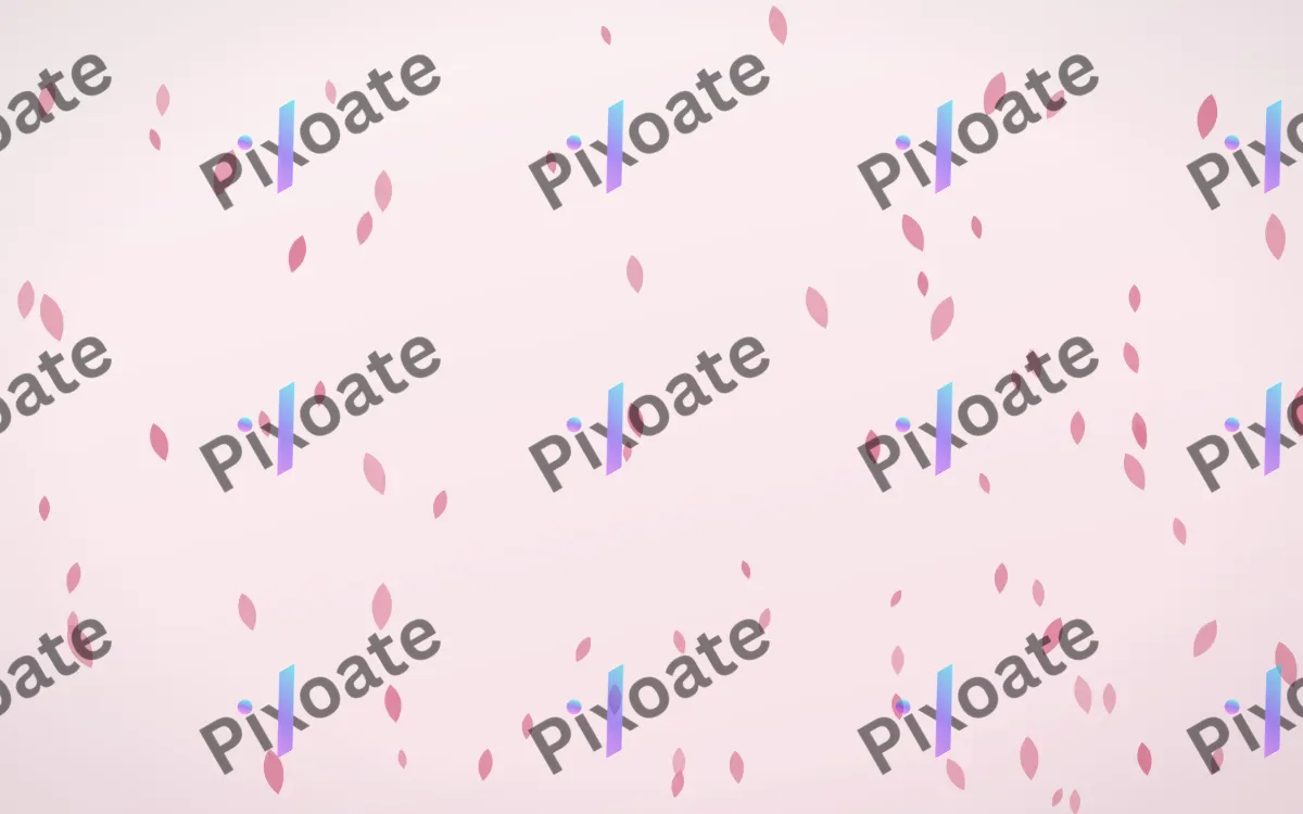 Rosewater Petals — light pink and white floral background