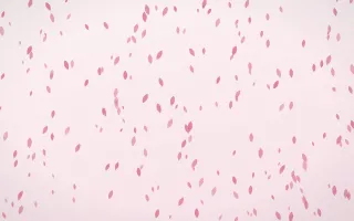 Rosewater Petals Dense II — light pink and white floral background, variation II