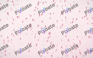 Rosewater Petals Dense II — light pink and white floral background, variation II