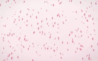 Rosewater Petals Dense III — light pink and white floral background, variation III