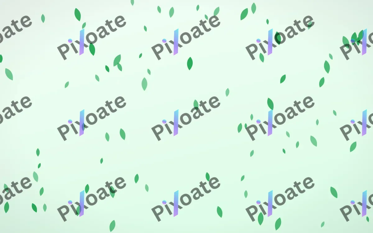 Sage Petals — light green and white floral background