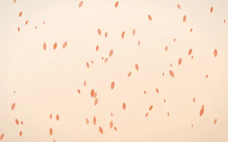 Sunset Pop Petals — light orange and beige floral background
