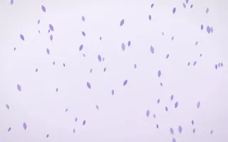 Wisteria Petals — light purple and white floral background