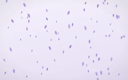 Wisteria Petals — light purple and white floral background
