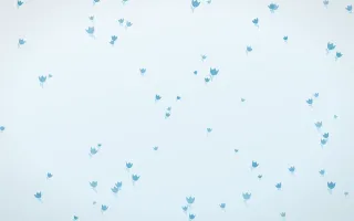 Arctic Frost Tulips III — light blue and white floral background, variation III