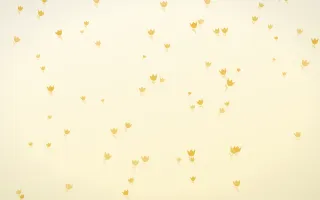 Buttercream Tulips — light gold, yellow and white floral background