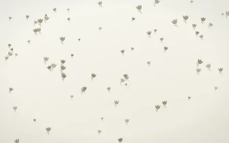 Fresh Linen Tulips — light yellow and white floral background