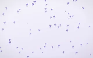 Lilac Frost Tulips II — light blue and white floral background, variation II