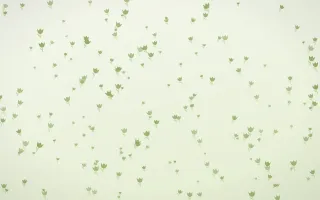 Matcha Latte Tulips Dense — light green and white floral background