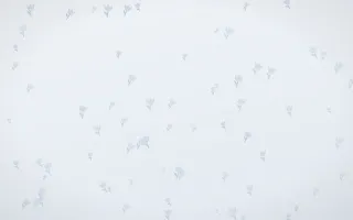 Mist Blue Tulips — light blue and white floral background