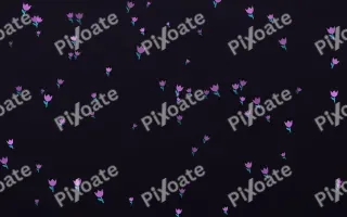 Neon Noir Tulips II — dark purple, teal and black floral background, variation II