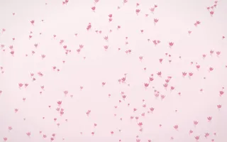 Rosewater Tulips Dense — light pink and white floral background