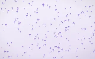 Wisteria Tulips Dense II — light purple and white floral background, variation II
