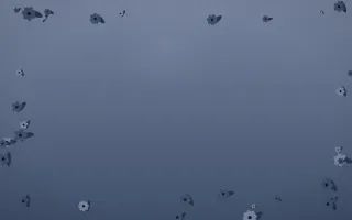 Moonlight Flower Border — dark blue flower border background