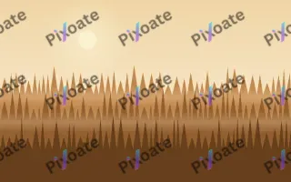 Autumn Wood — light beige, orange and brown forest background