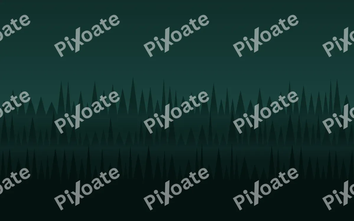 Emerald Twilight — dark teal and black forest background
