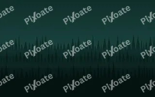 Emerald Twilight II — dark teal and black forest background, variation II