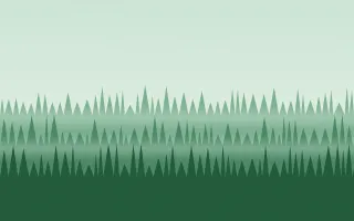 Emerald Woods — colourful green forest background